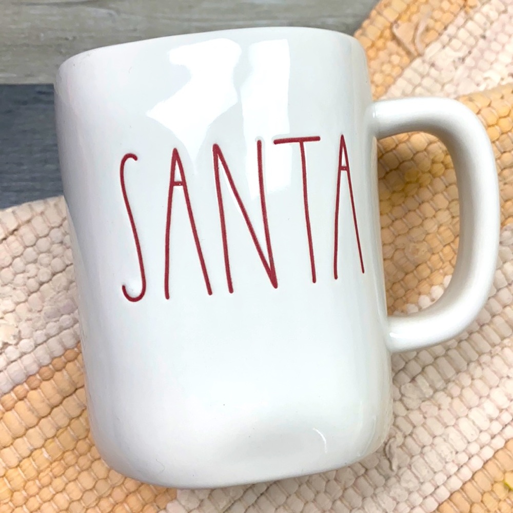 “SANTA” large mug Rae Dunn artisan collection 213